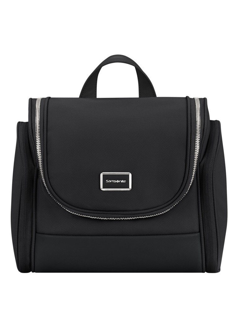 Samsonite Image Toilet Kit toilettas met logo Zwart - Deal