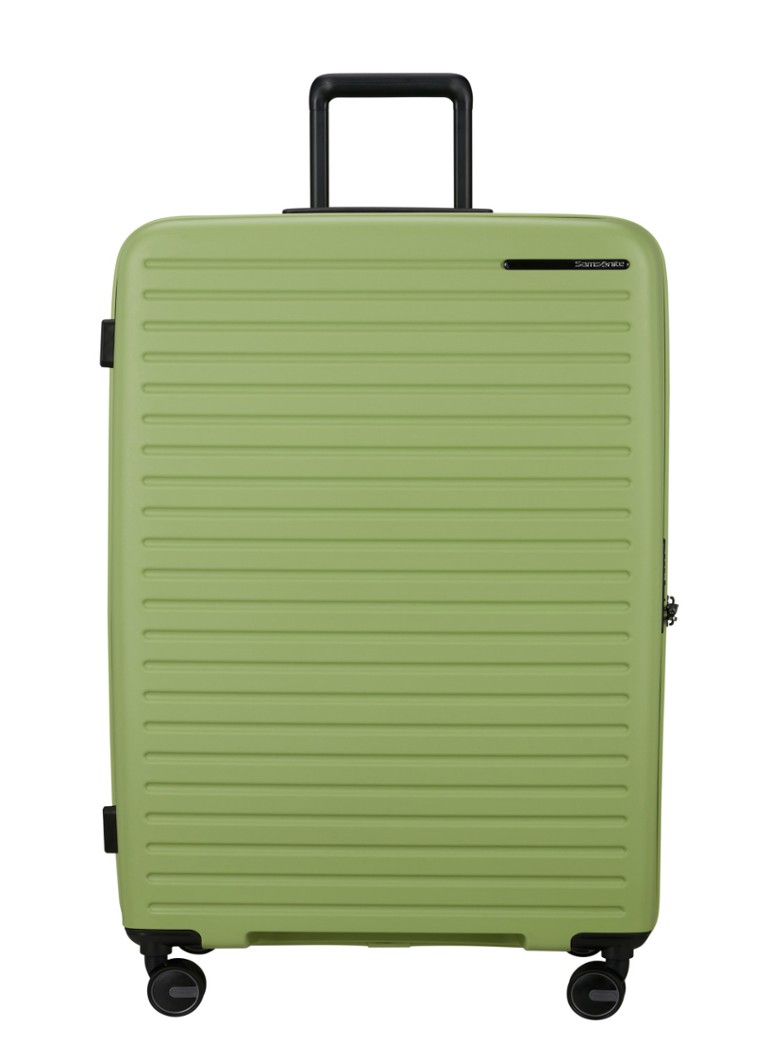 Samsonite koffer Restackd vergrootbare spinner 81 cm Groen - Deal