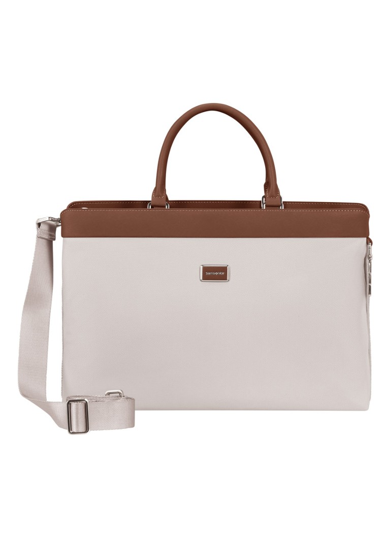 Samsonite Image Biz laptoptas met 15,6 inch laptopvak Ivoor - Deal