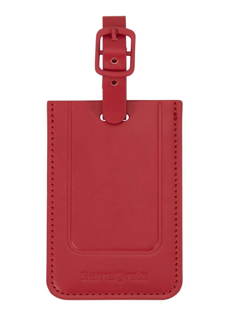 Samsonite TA Revolution bagagelabel set van 2 Rood - Deal