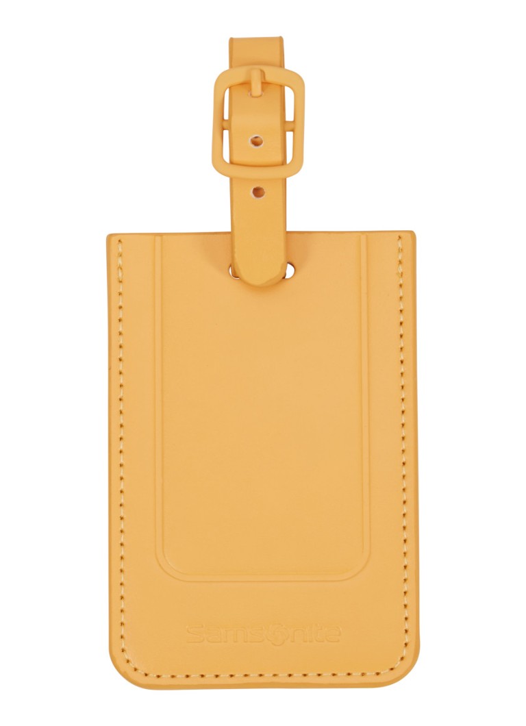 Samsonite TA Revolution bagagelabel set van 2 Geel - Deal