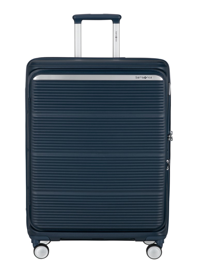 Samsonite koffer Paralux vergrootbare spinner 75 cm Donkerblauw - Deal