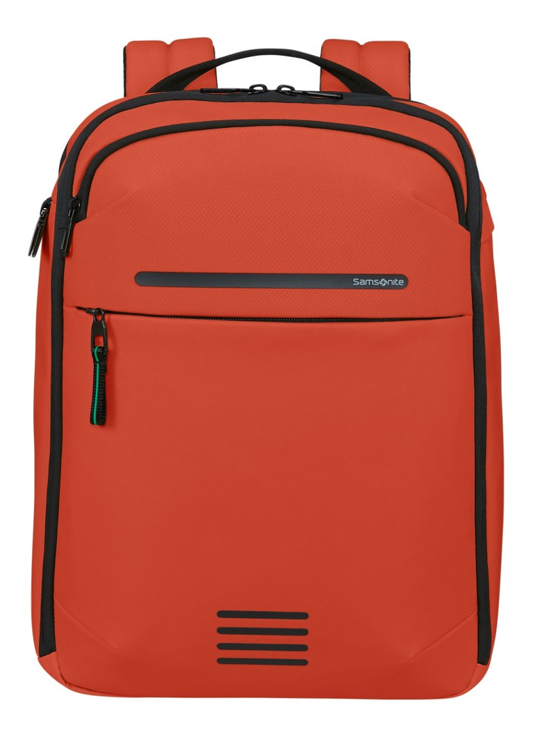 Samsonite Moderny laptoprugzak met 15,6 inch laptopvak Roodbruin - Deal