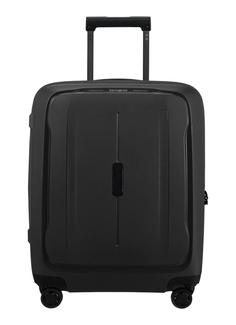 Samsonite koffer Essens vergrootbare spinner 55 cm Zwart - Deal