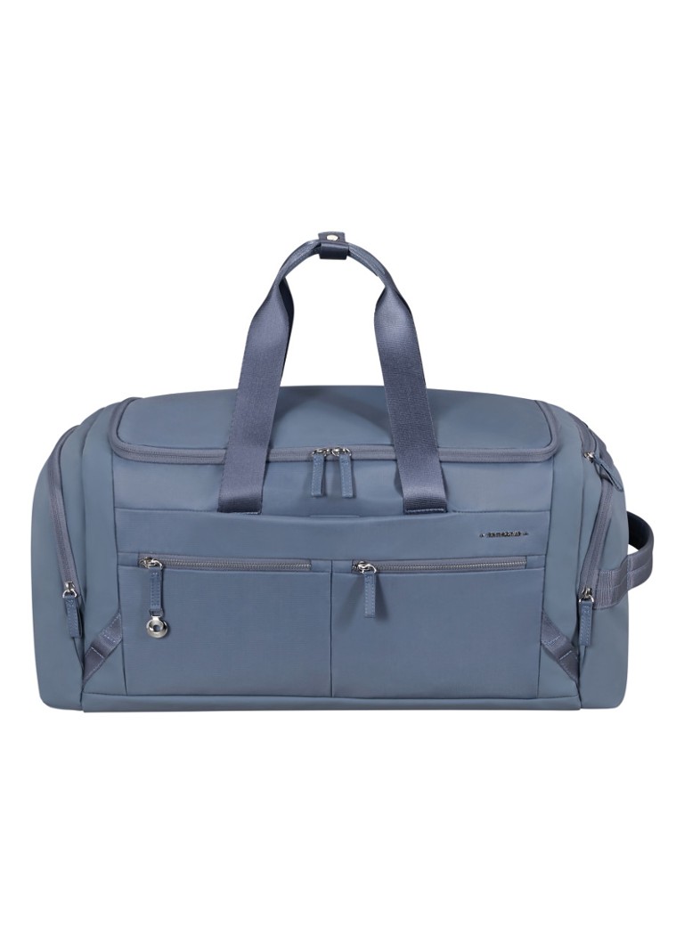 Samsonite Move Journey weekendtas met logo Staalblauw - Deal
