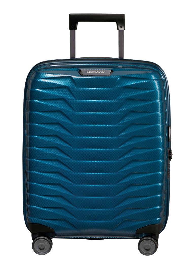 Samsonite koffer Proxis vergrootbare spinner 55 cm Petrol - Deal