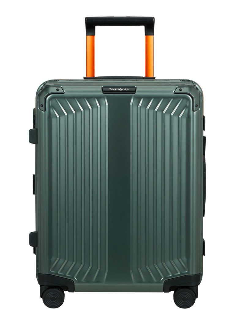 Samsonite koffer Lite-Box spinner 55 cm Olijfgroen - Deal
