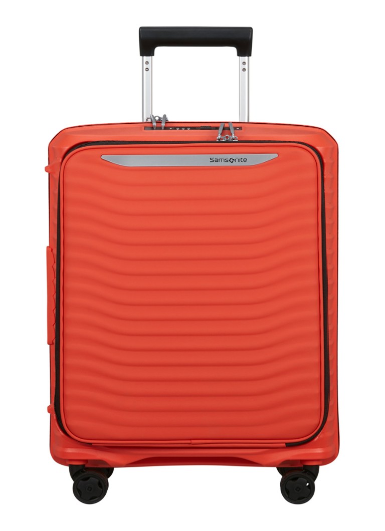 Samsonite koffer Upscape vergrootbare spinner 55 cm Oranjerood - Deal