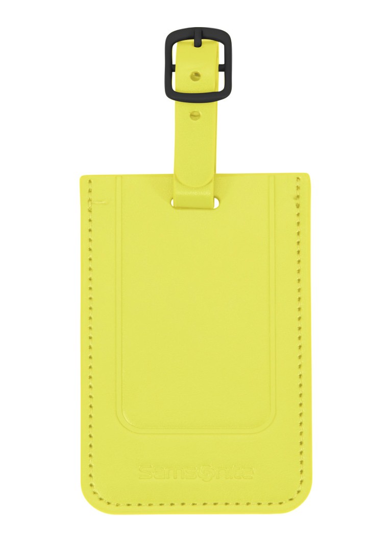Samsonite TA Revolution bagagelabel set van 2 Lime - Deal