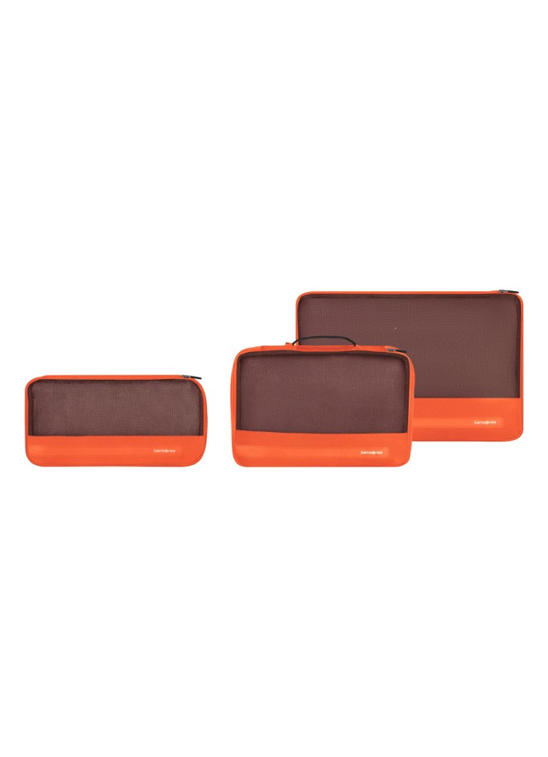 Samsonite TA Revolution koffer organizer set van 3 Oranje - Deal