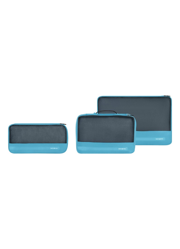 Samsonite TA Revolution koffer organizer set van 3 Blauw - Deal
