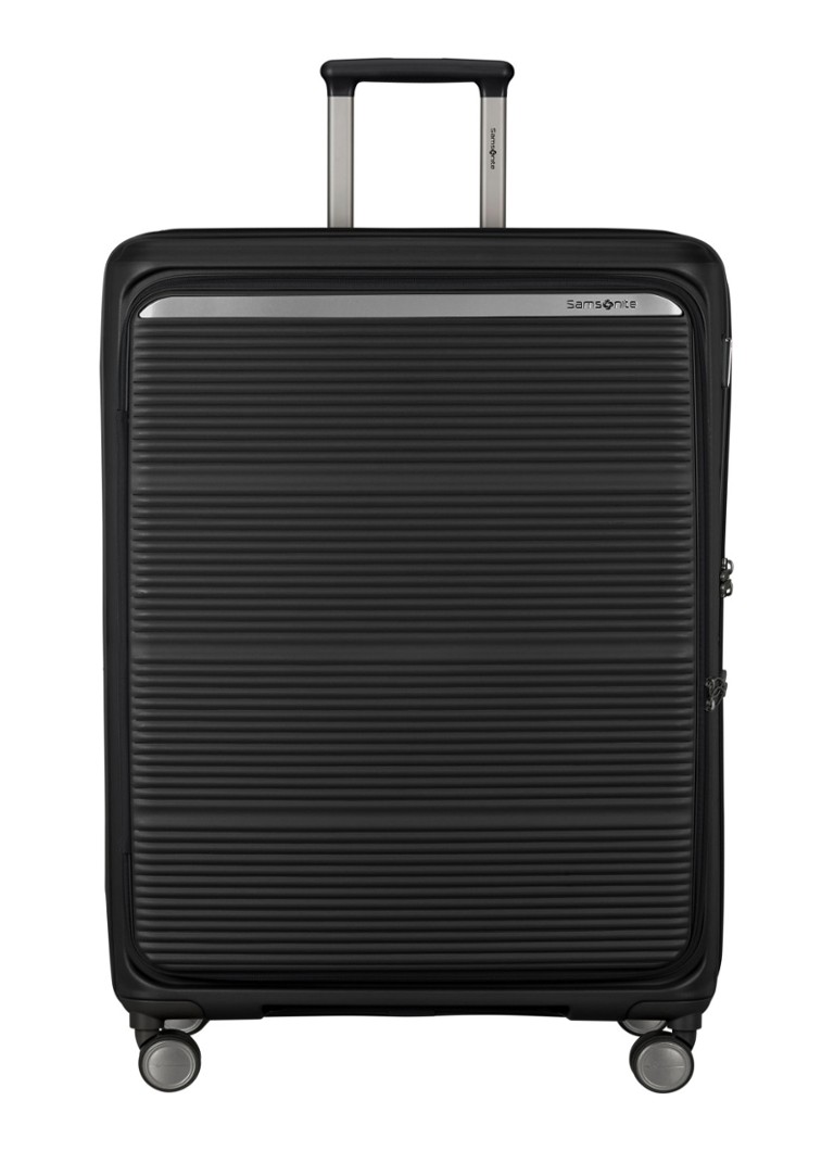 Samsonite koffer Paralux vergrootbare spinner 81 cm Zwart - Deal