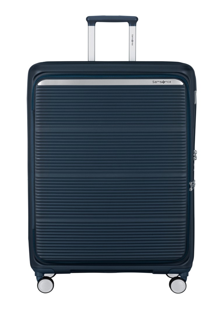 Samsonite koffer Paralux vergrootbare spinner 81 cm Donkerblauw - Deal