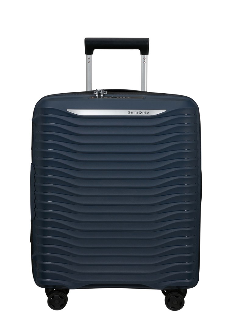 Samsonite koffer Upscape vergrootbare spinner 55 cm Donkerblauw - Deal