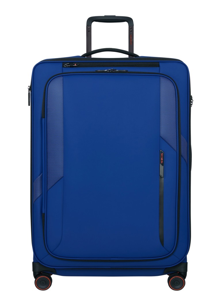 Samsonite koffer Glazed vergrootbare spinner 78 cm Kobaltblauw - Deal
