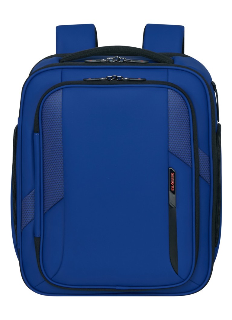 Samsonite Glazed S rugzak met 15 inch laptopvak Kobaltblauw - Deal