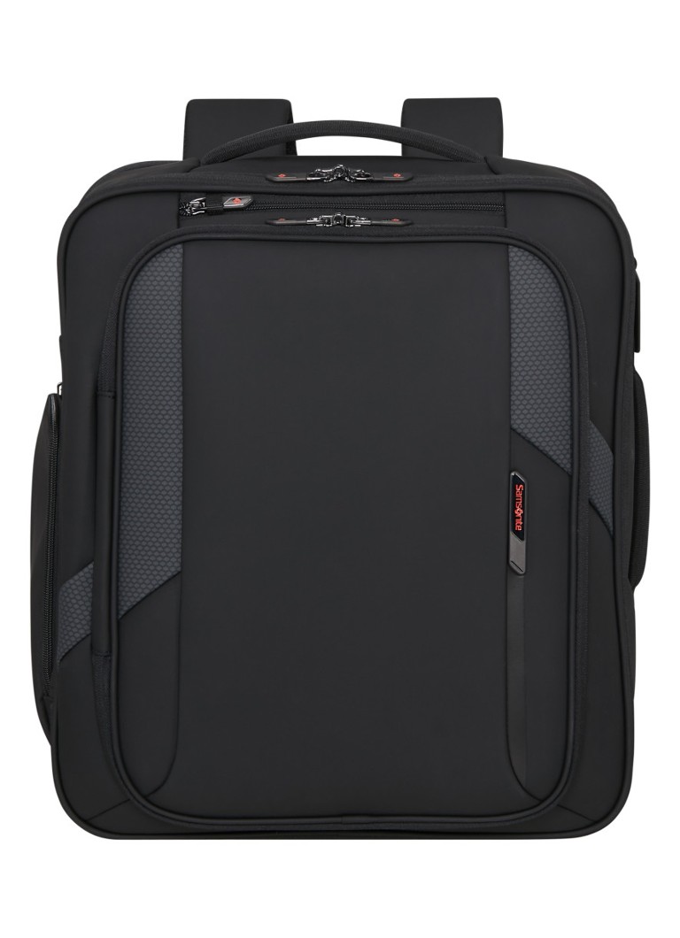 Samsonite Glazed M rugzak met 17 inch laptopvak Zwart - Deal