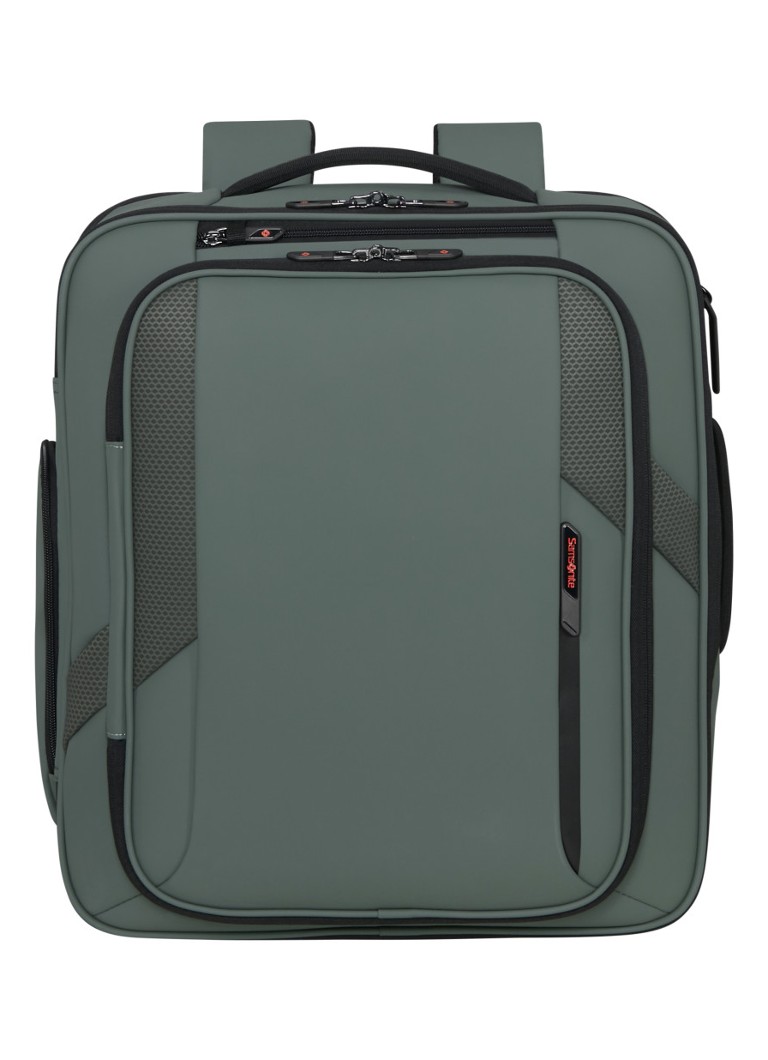 Samsonite Glazed M rugzak met 17 inch laptopvak Mosgroen - Deal