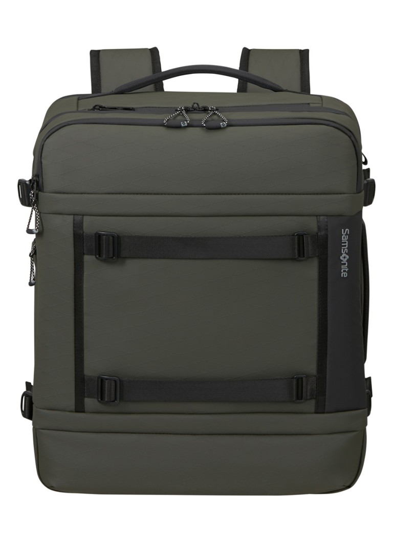 Samsonite Dames Cabin Pack rugzak in de kleur Legergroen