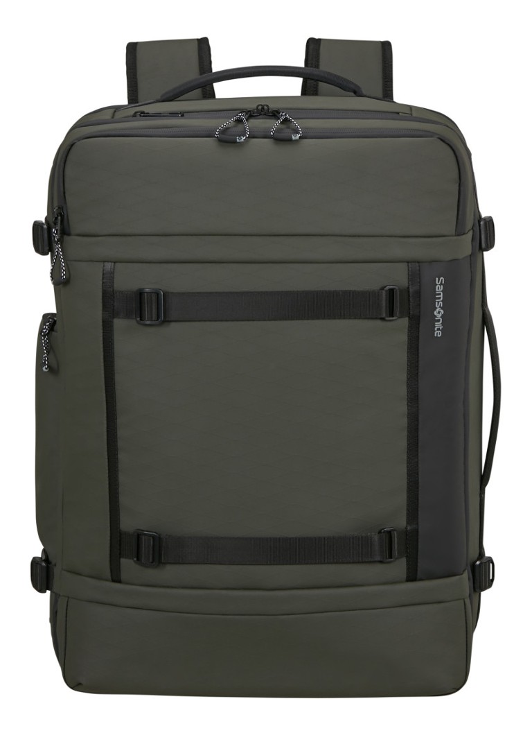 Samsonite Dames Cabin Pack rugzak in de kleur Legergroen
