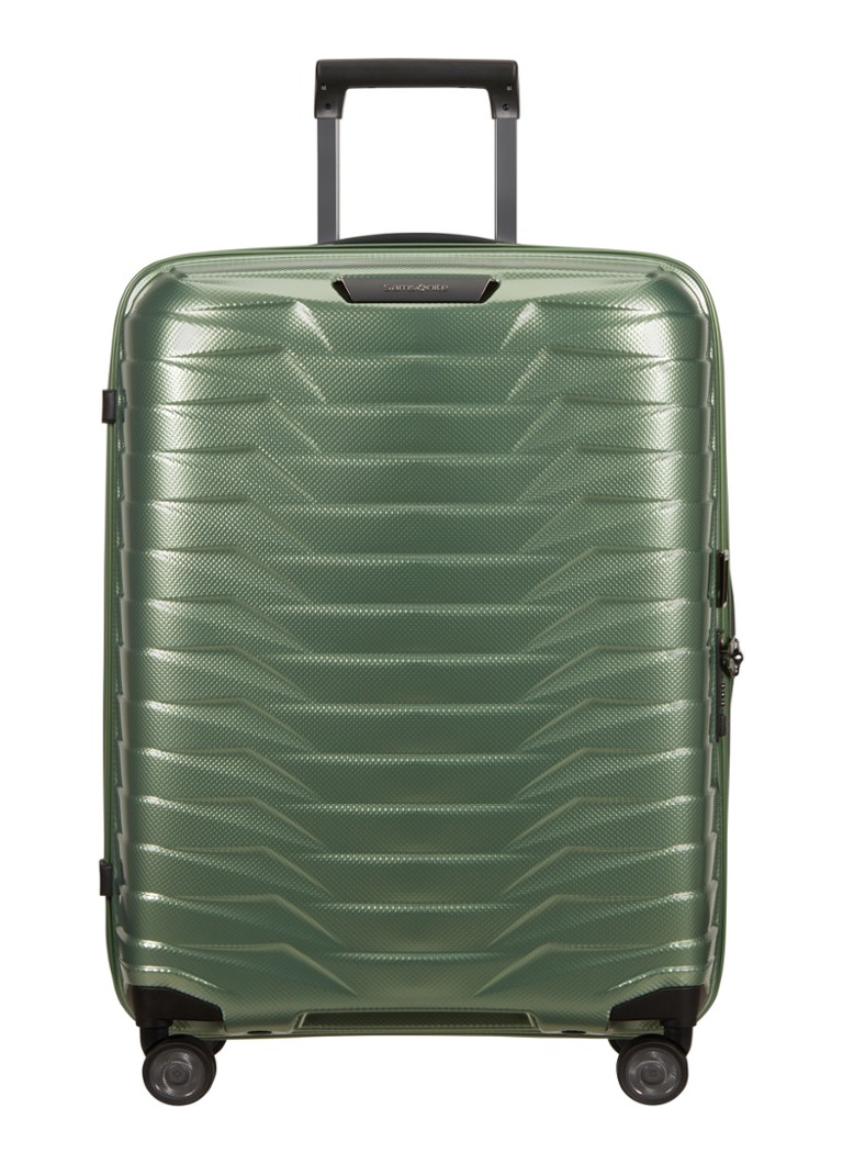 Samsonite koffer Proxis vergrootbare spinner 55 cm Groen - Deal