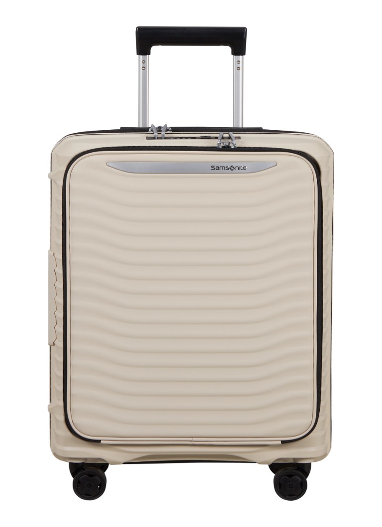 Samsonite koffer Upscape vergrootbare spinner 55 cm Zand - Deal