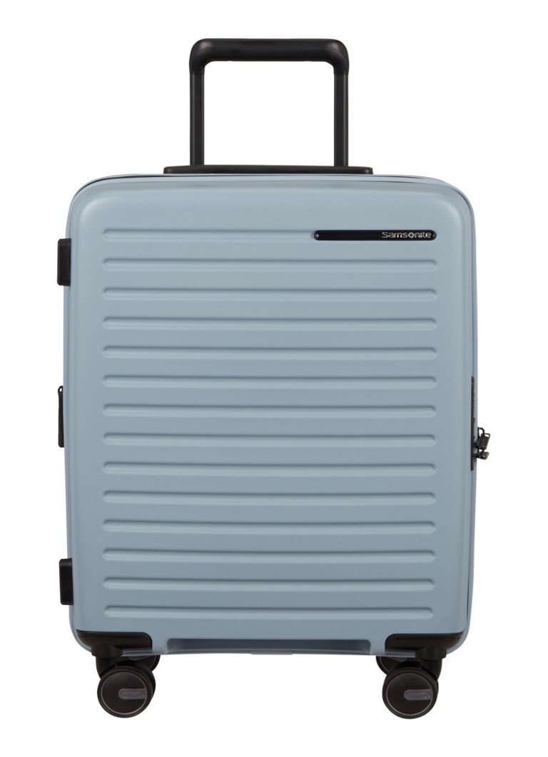 Samsonite koffer Restackd vergrootbare spinner 55 cm Blauw - Deal
