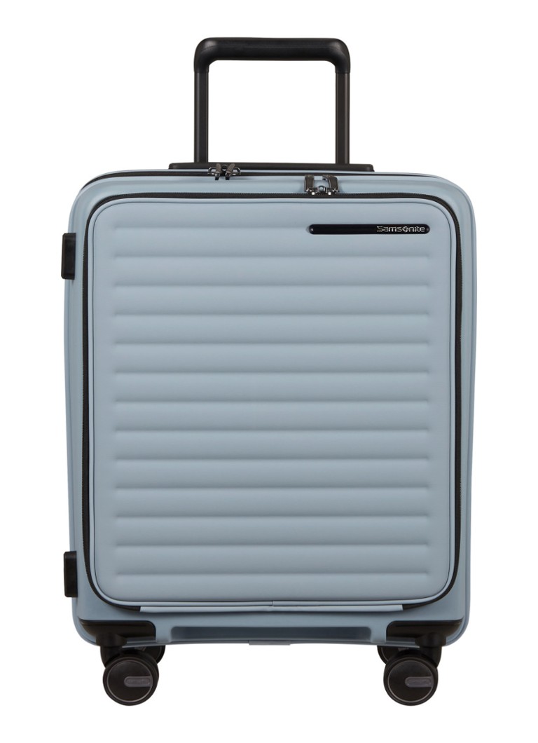 Samsonite koffer Restackd Easy Access vergrootbare spinner 55 cm Blauw - Deal