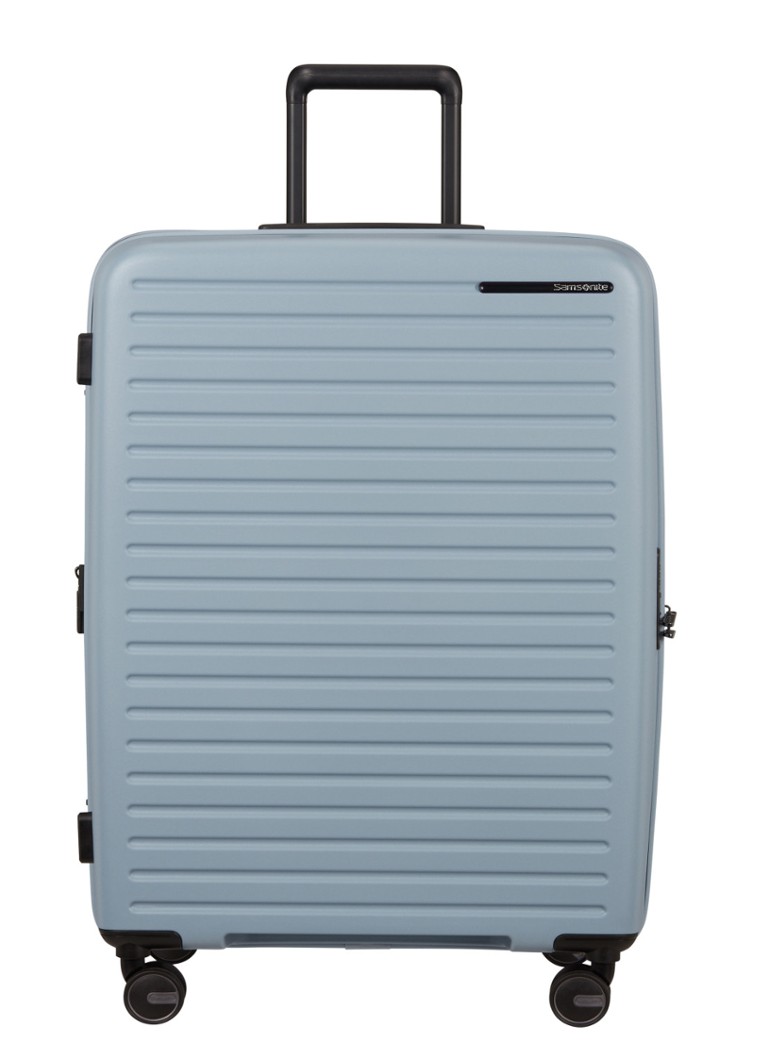 Samsonite koffer Restackd vergrootbare spinner 75 cm Blauw - Deal
