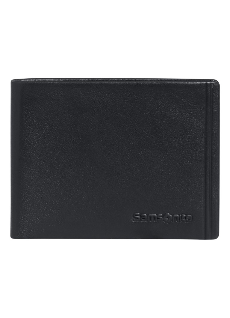 Samsonite Dames Attack 3.0 SLG portemonnee van leer in de kleur Zwart