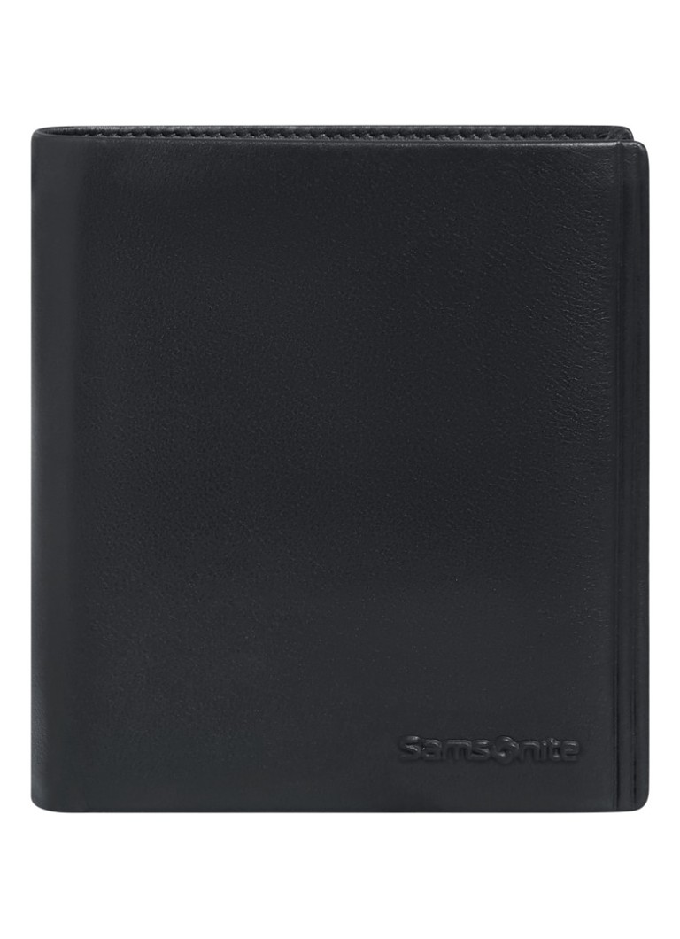 Samsonite Dames Attack 3.0 SLG portemonnee van leer in de kleur Zwart