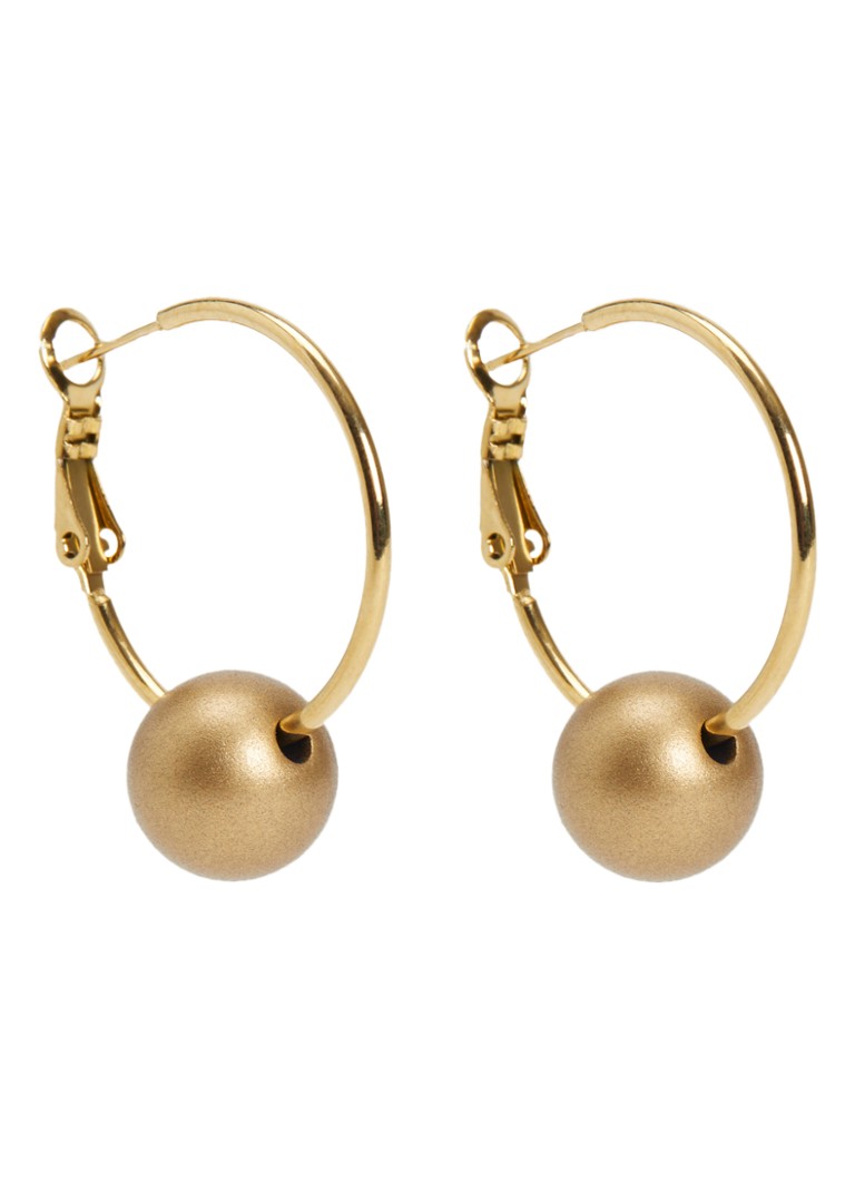 Camps & Camps Dames Bubble oorringen verguld in de kleur Goud, maat: 1sz