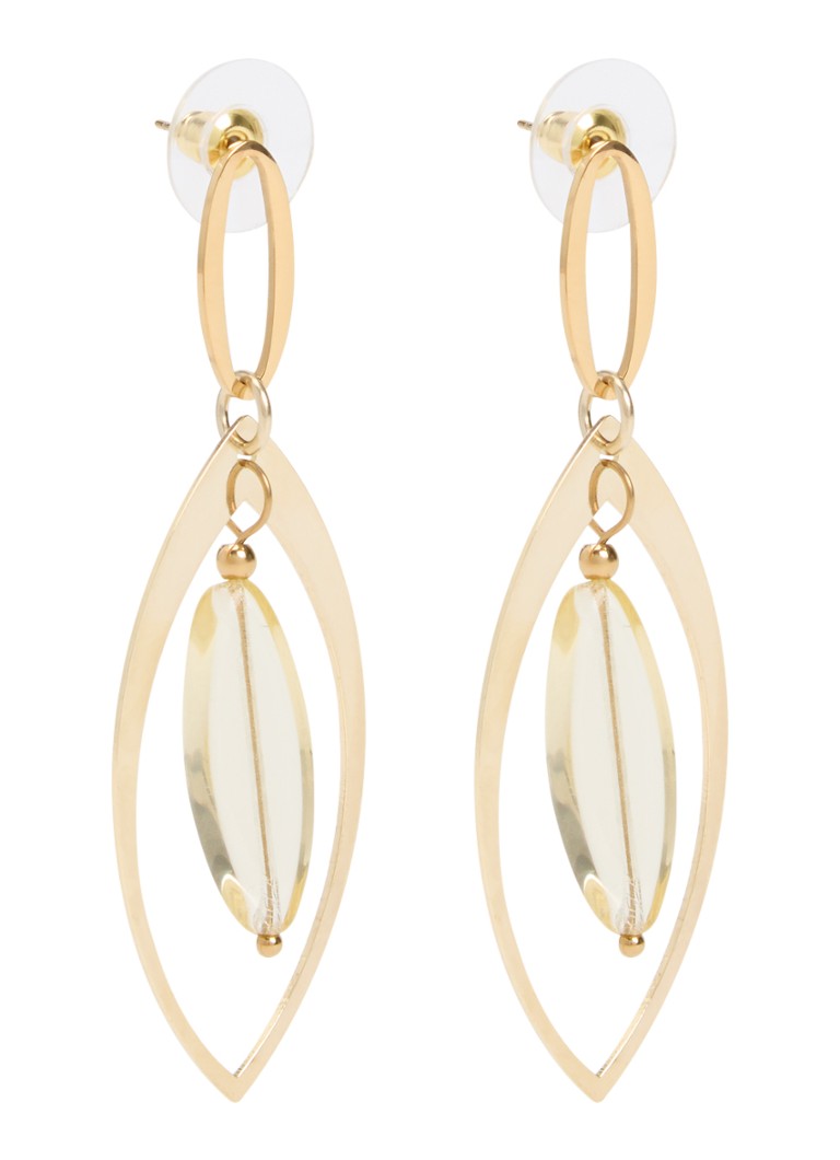 Camps & Camps Dames Dangling oorstekers met hanger