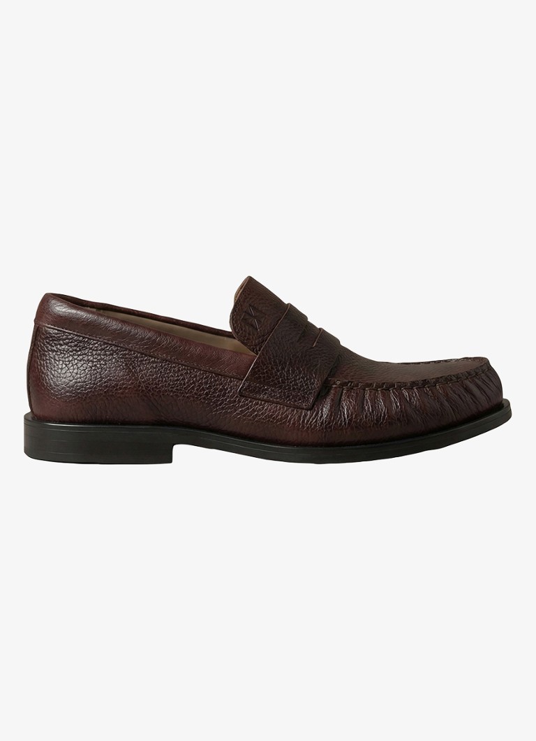 Calvin Klein Heren Loafer met logo in de kleur Bruin