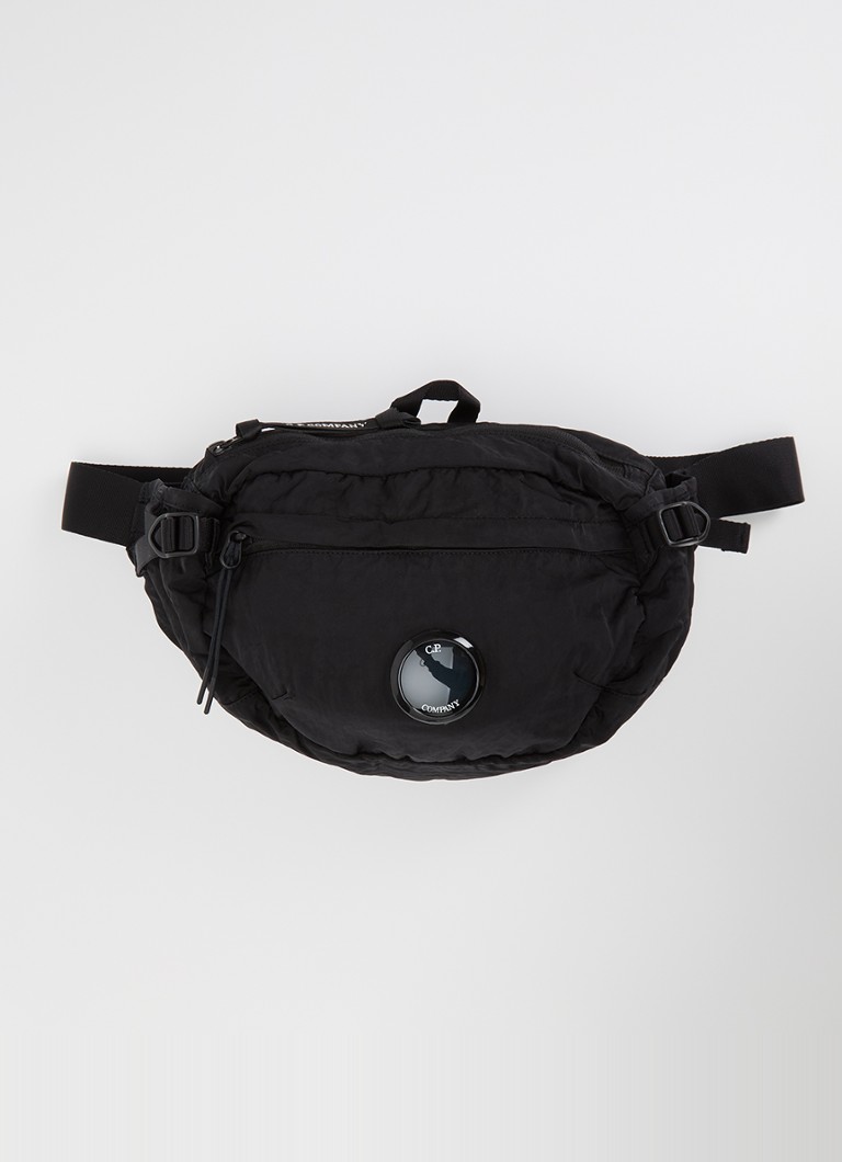 C.P. Company Heren Heuptas met logo in de kleur Zwart, maat: One Size