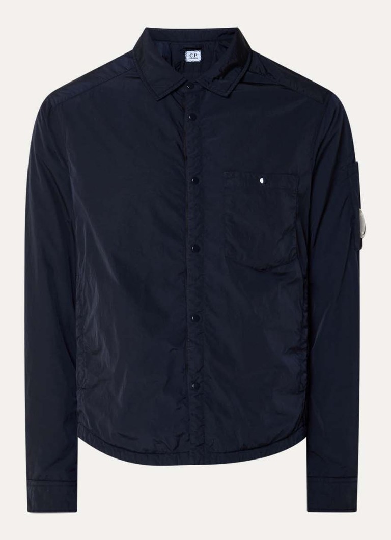 C.P. Company Heren Jack met borstzak in de kleur Donkerblauw, maat: S