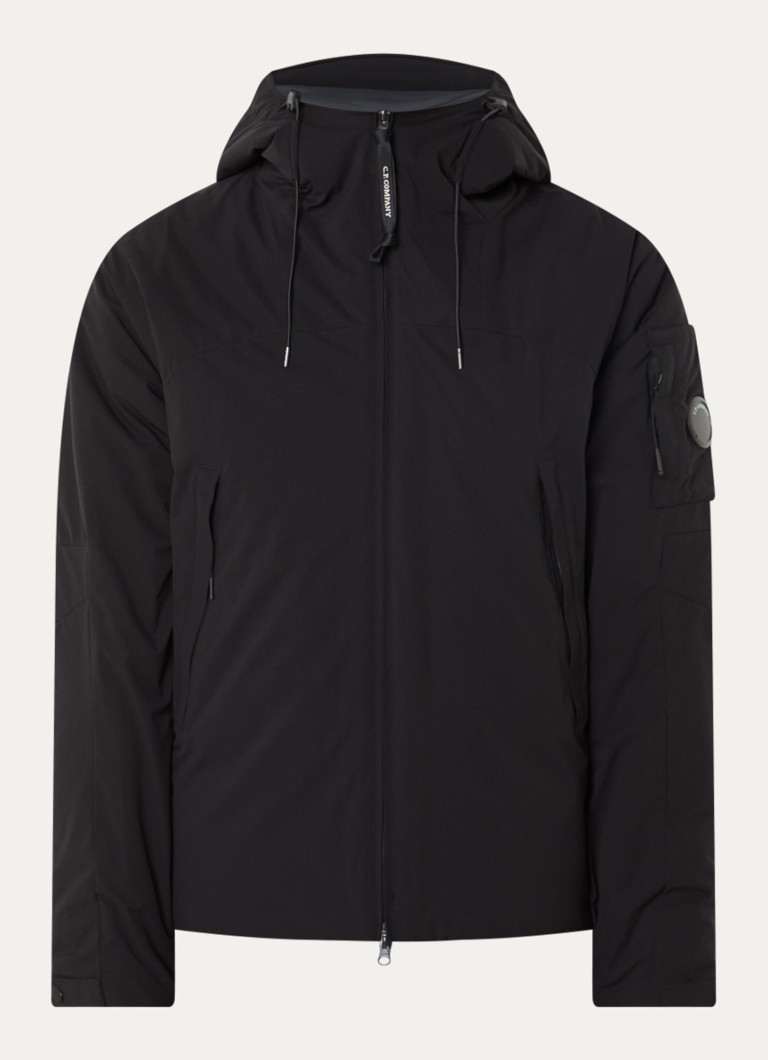 C.P. Company Heren Pro-tek parka met ritszakken in de kleur Zwart, maat: XL