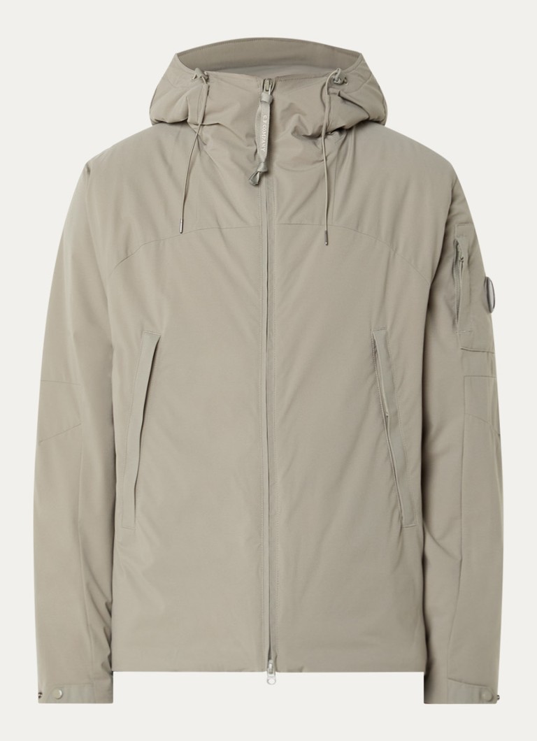 C.P. Company Heren Pro-tek parka met ritszakken in de kleur Lindegroen, maat: M