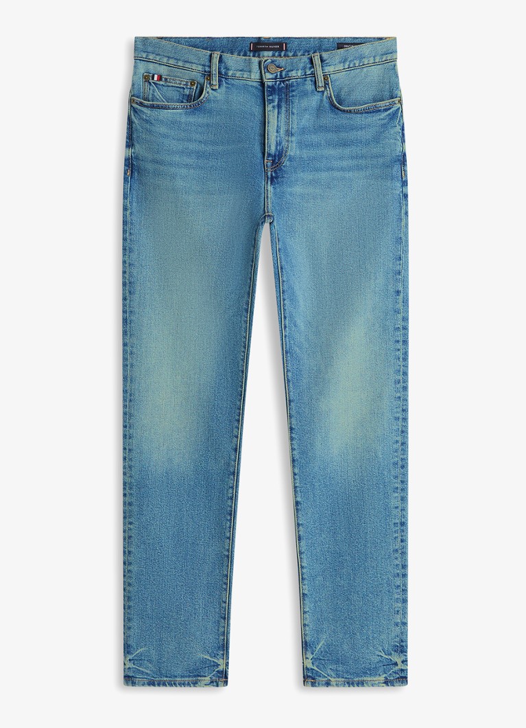 Tommy Hilfiger Heren Straight leg jeans met steekzakken in de kleur Denim