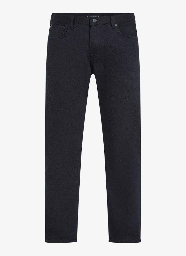 Tommy Hilfiger Heren Harlem slim fit jeans met gekleurde wassing in de kleur Zwart