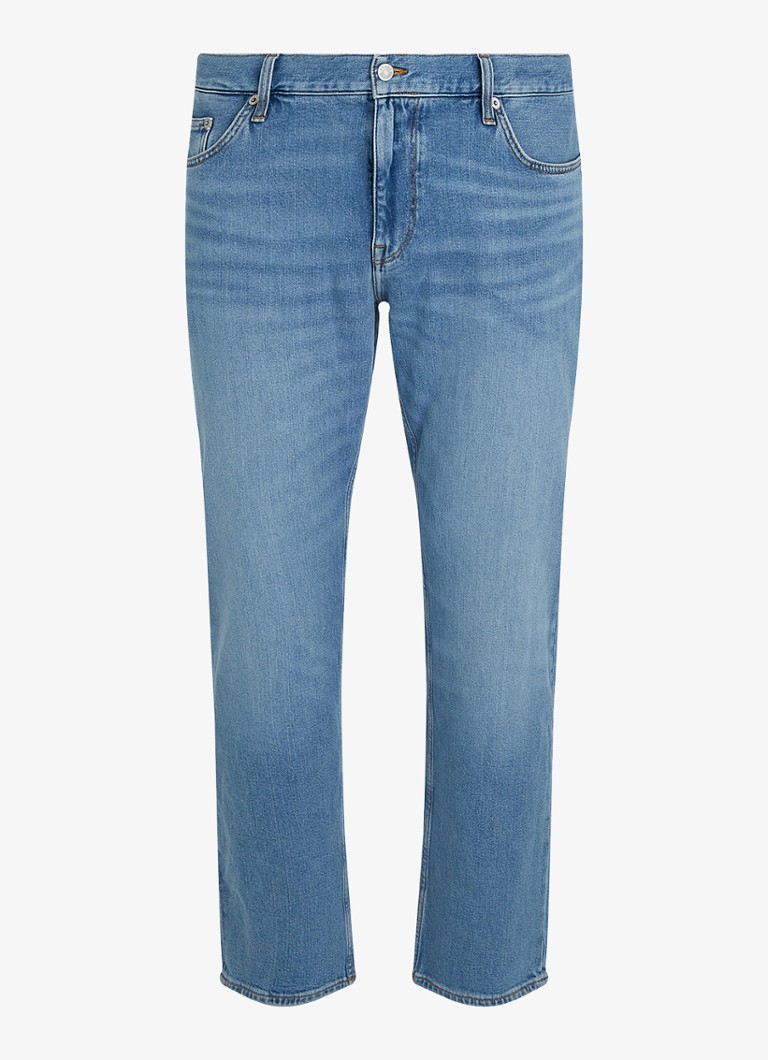 Tommy Hilfiger Heren Madison straight leg jeans met steekzakken in de kleur Indigo