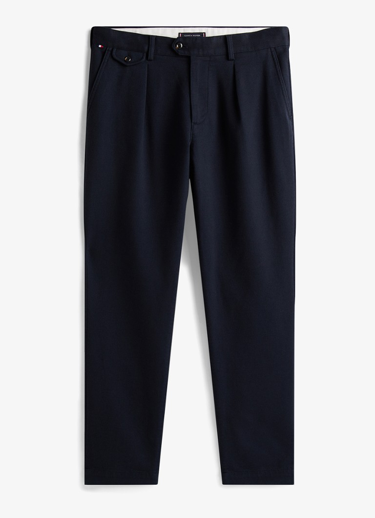 Tommy Hilfiger Heren Harlem tapered jeans met steekzakken in de kleur Blauw
