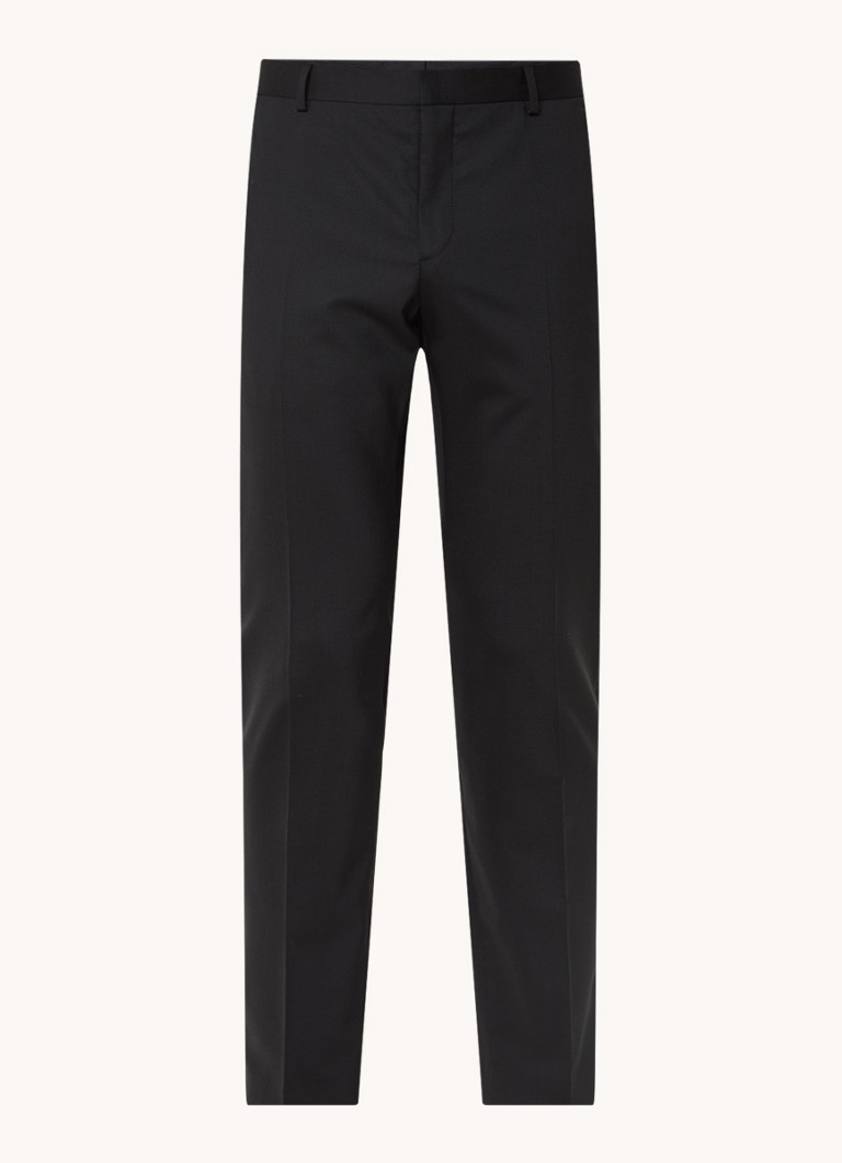 Calvin Klein Heren Slim fit trousers met steekzakken in de kleur Zwart