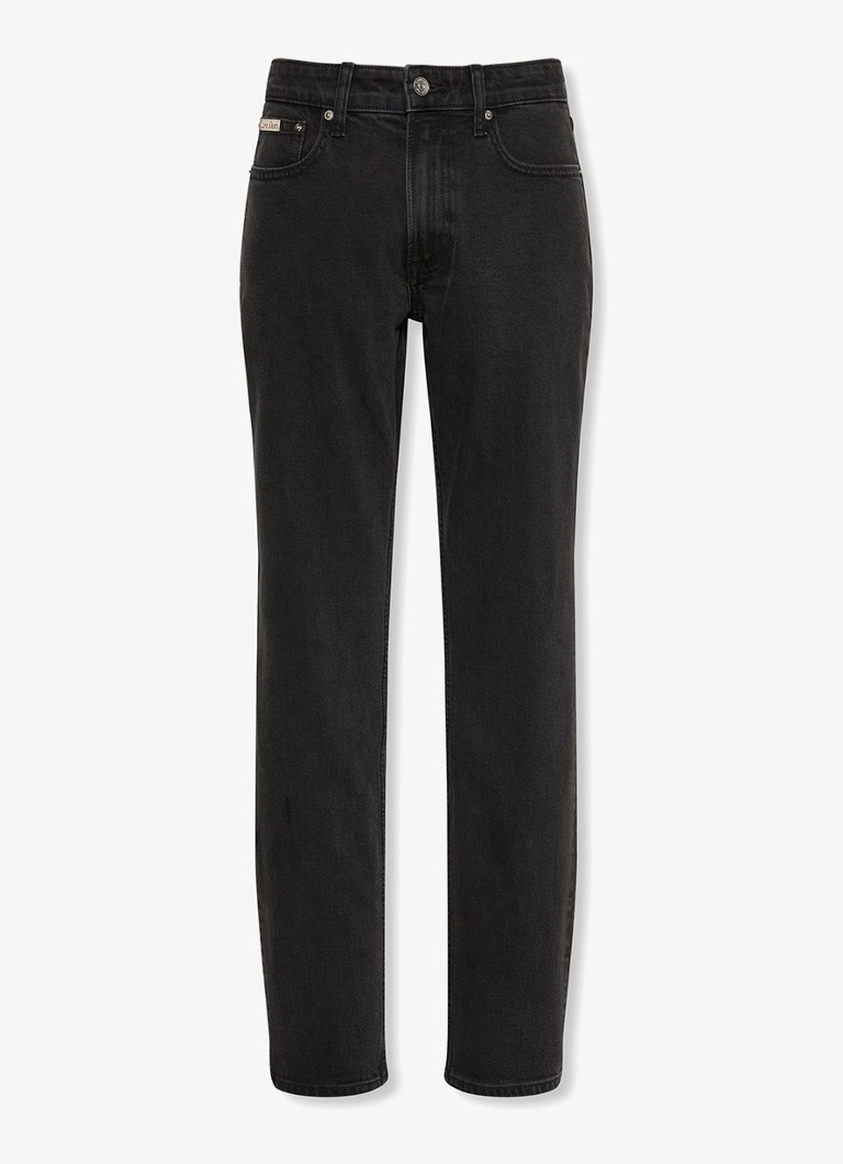 Calvin Klein Heren Slim fit jeans met steekzakken in de kleur Donkergrijs