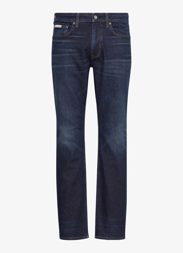 Calvin Klein Heren Slim fit jeans met steekzakken in de kleur Indigo