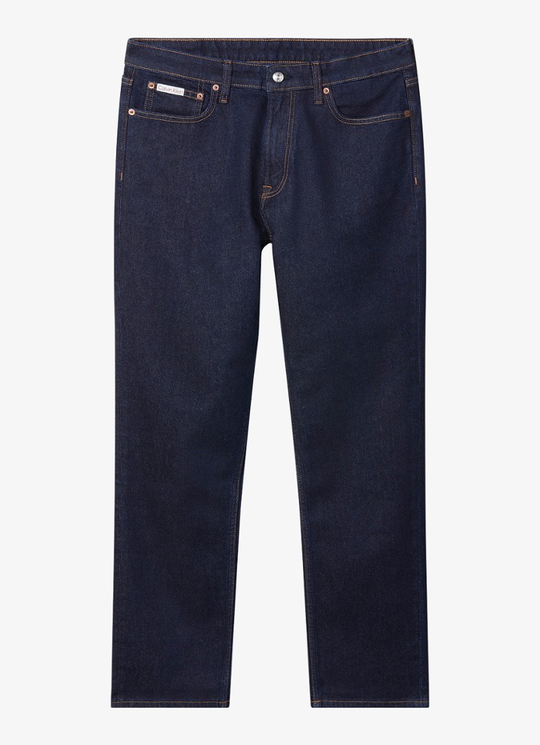 Calvin Klein Heren Slim fit jeans met steekzakken in de kleur Denim