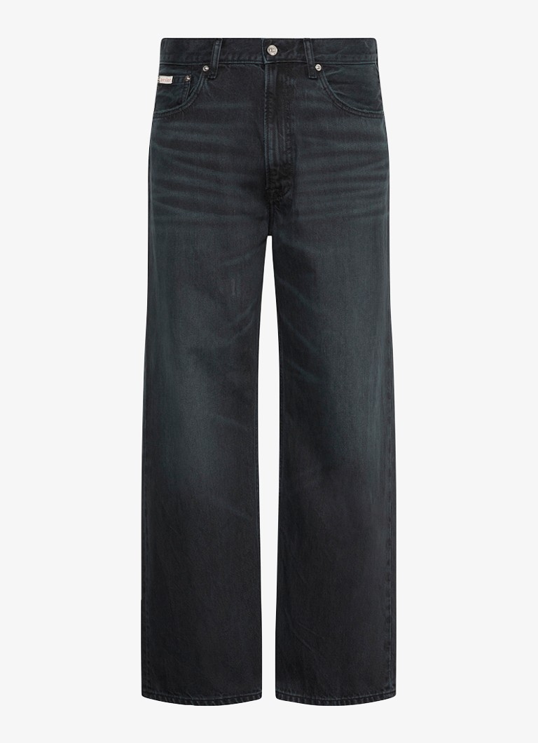 Calvin Klein Heren Loose fit jeans met donkere wassing in de kleur Indigo