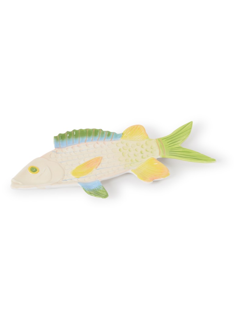 &Klevering Fish Trigger serveerschaal 34,5 cm Groen - Deal
