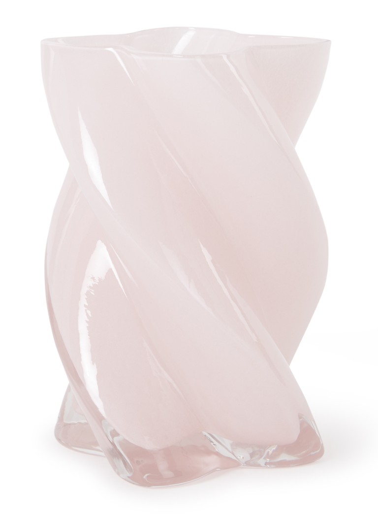 &Klevering Marshmallow vaas 19,5 cm Lichtroze - Deal