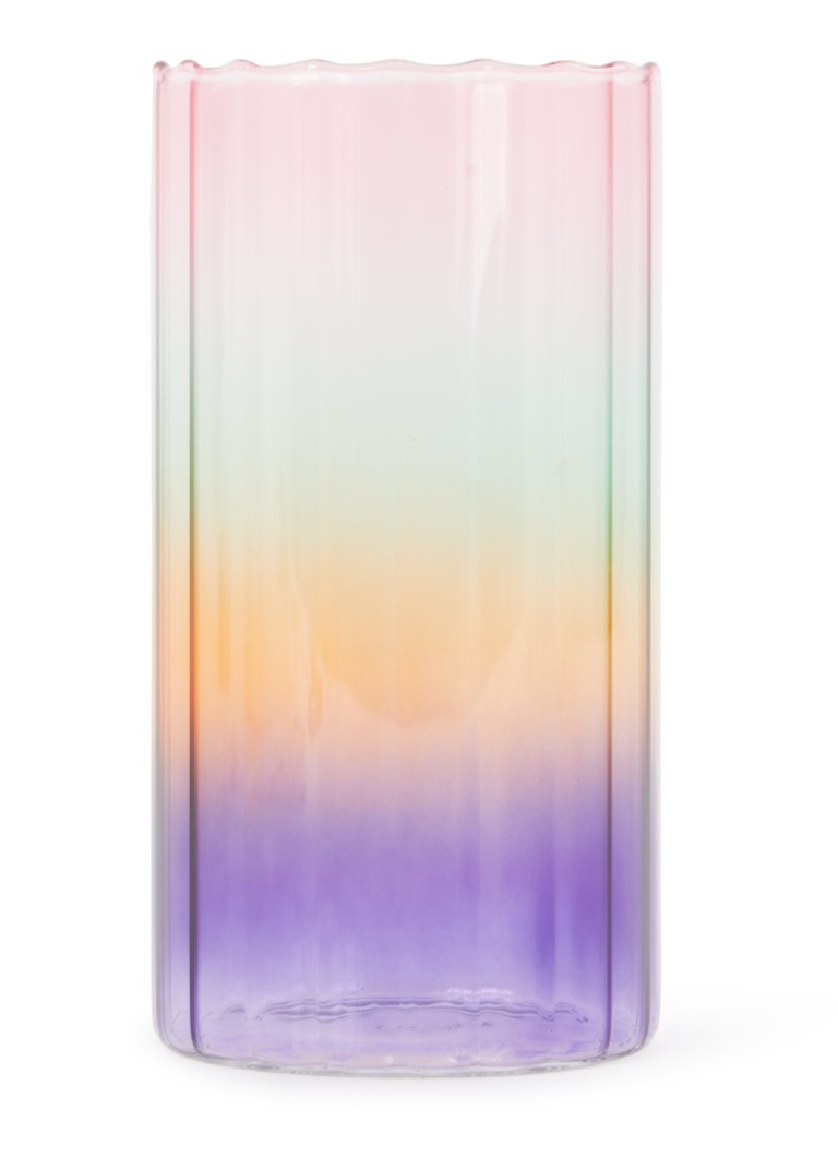 &Klevering Gradient Evening Wide vaas 18,5 cm Multicolor - Deal